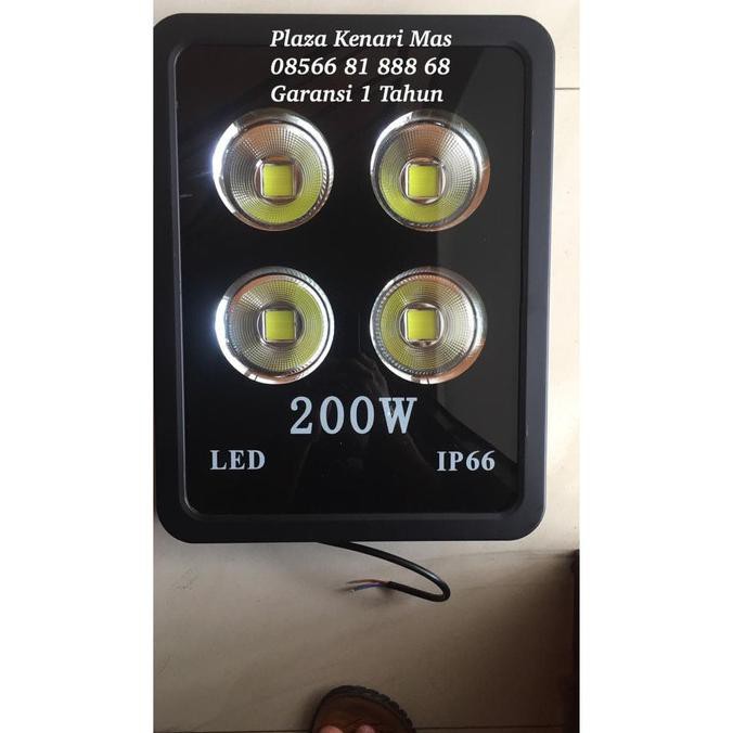 Lampu Sorot Led 200W 200 Watt Mangkok Lensa Cob 200 Watt Asharyhitam3