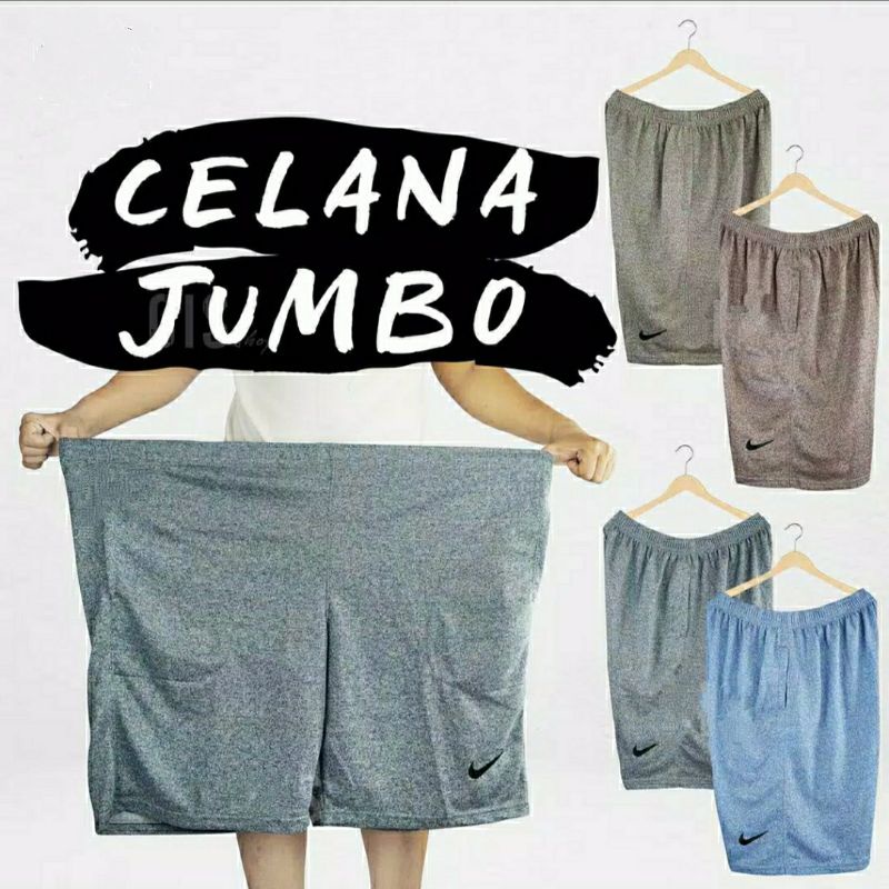Celana Pendek Jumbo Pria/Wanita XXL-XXXL