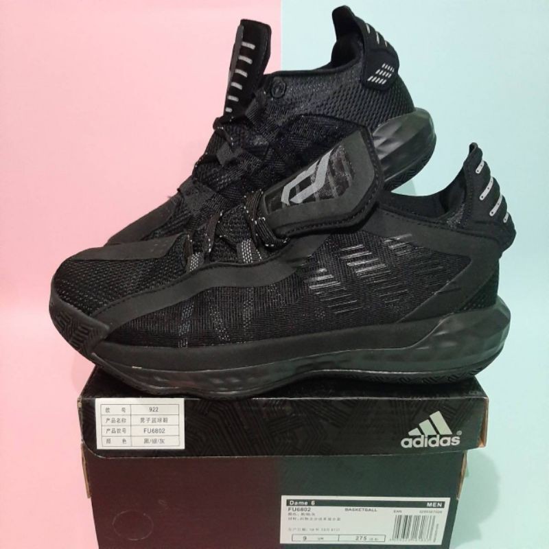 dame 6 triple black