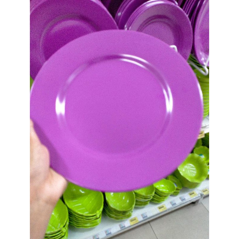 PIRING MELAMINE POLOS UNGU