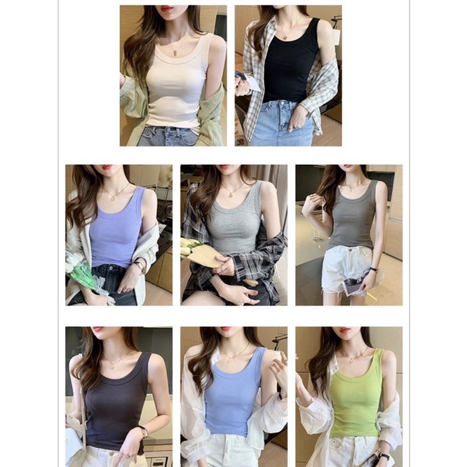 Tanktop wanita - kaos singlet import