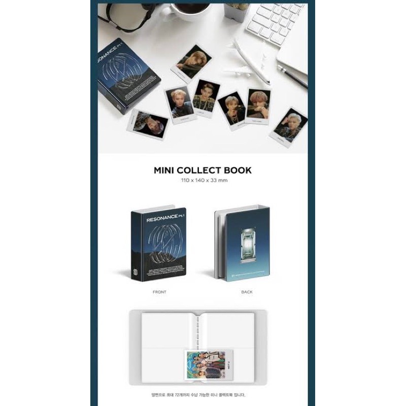 MINI COLLECT BOOK NCT 2020 RESONANCE Pt.1 SHARING POLAROID PHOTOCARD PC XIAOJUN LUCAS JAEMIN SHOTARO