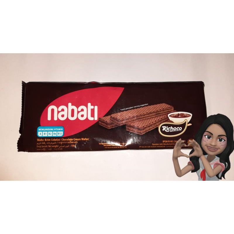 

Nabati Wafer Richoco 20g