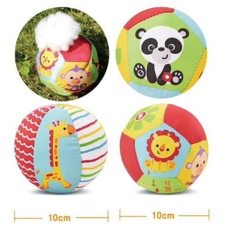 Fisher Price Animal Ball - Bola rattle - Rattle ball - Mainan Bayi
