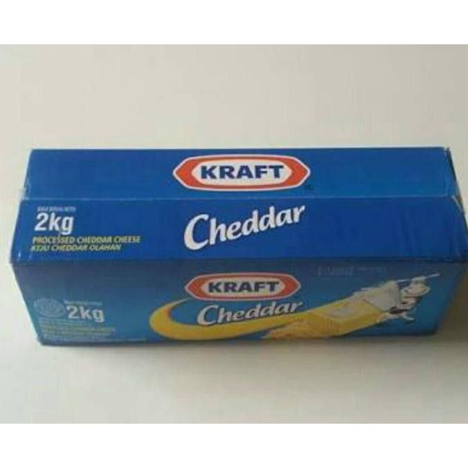 

keju kraft cheddar 2 kg