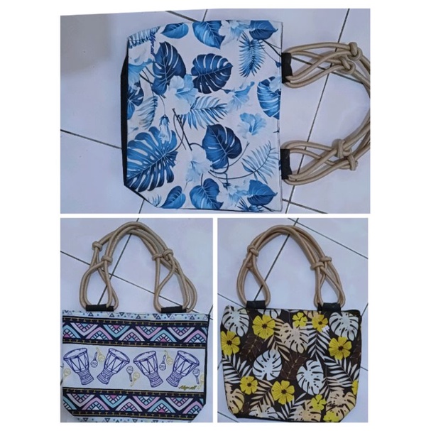 TAS Totebag tali sumbu Tas wanita