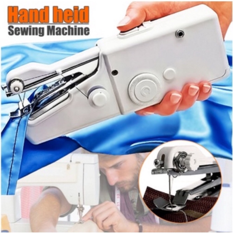 COD ✅ Handy Stitch Mesin Jahit Genggam Tangan mini Electrik HandyStitch Portable Sewing Hand