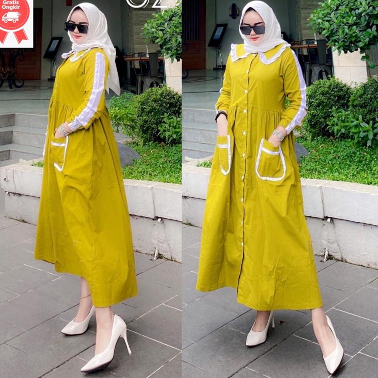 {Mdv31au22ᴼ} gamis trq/gamis shaqueenara/dress trq/tunik new oz/midi dress new oz/mini dress new oz/