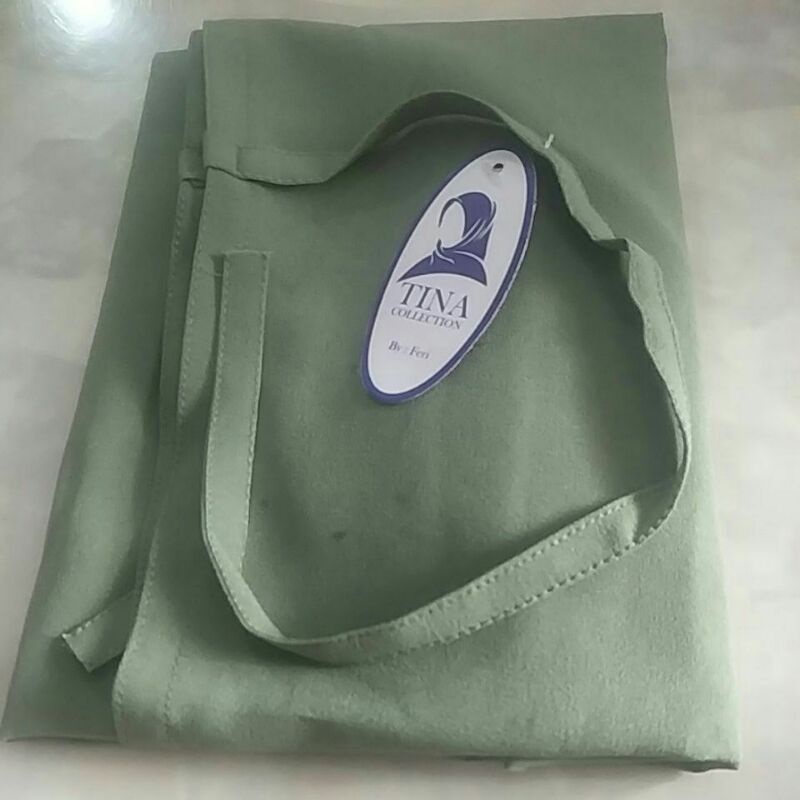 KERUDUNG MARYAM/HIJAB MARYAM/BERGO MARYAM-HIJAU ALPOKAT