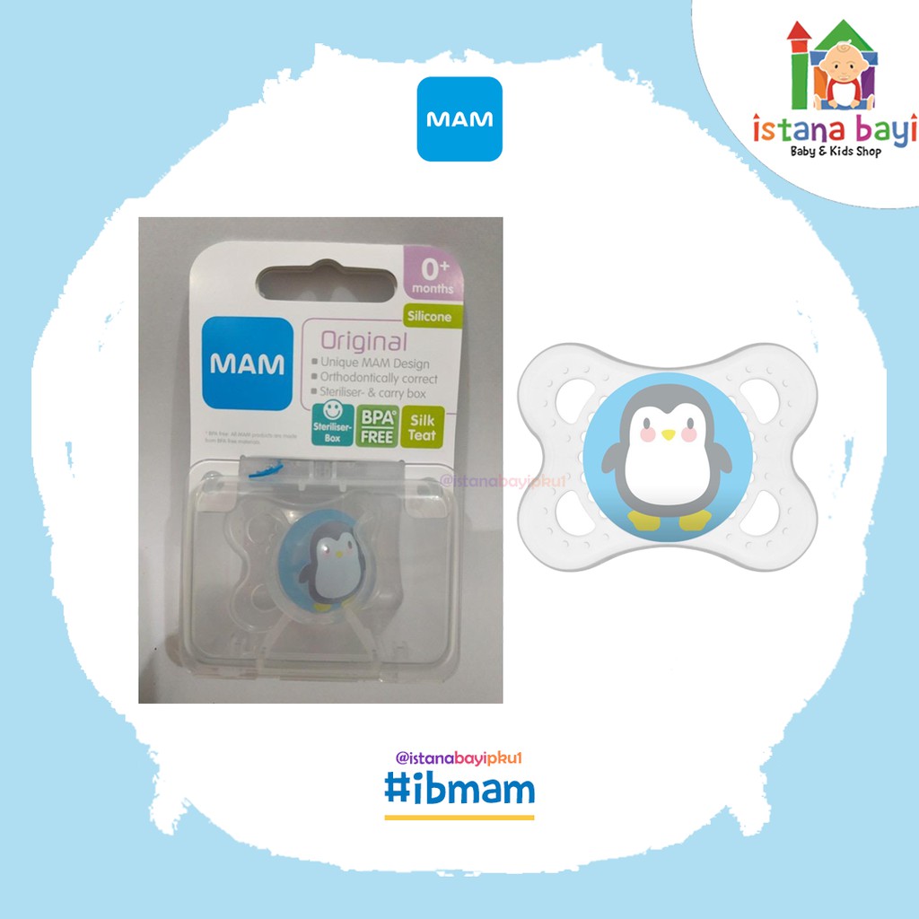 Mam Original Pacifier 0m+ - Empeng Bayi