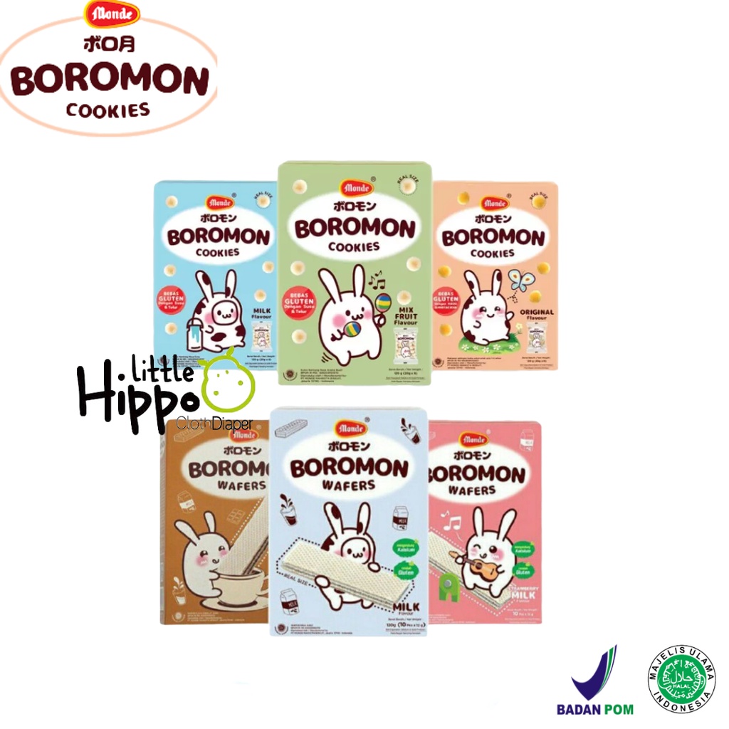 Monde Boromon Cookies 1 tahun+ 100gr