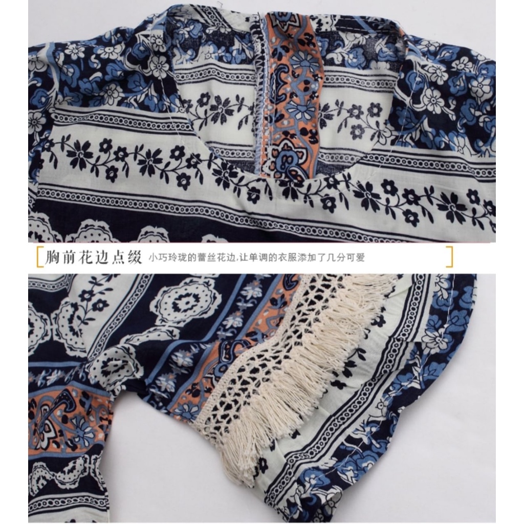 Promo !! Dress anak cewek / dress dewata motive summer ukuran 9bulan-2tahun / Dress import bahan lembut