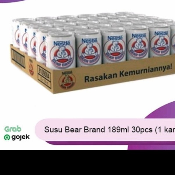 Nestle susu beruang 1 dus isi 30 kaleng