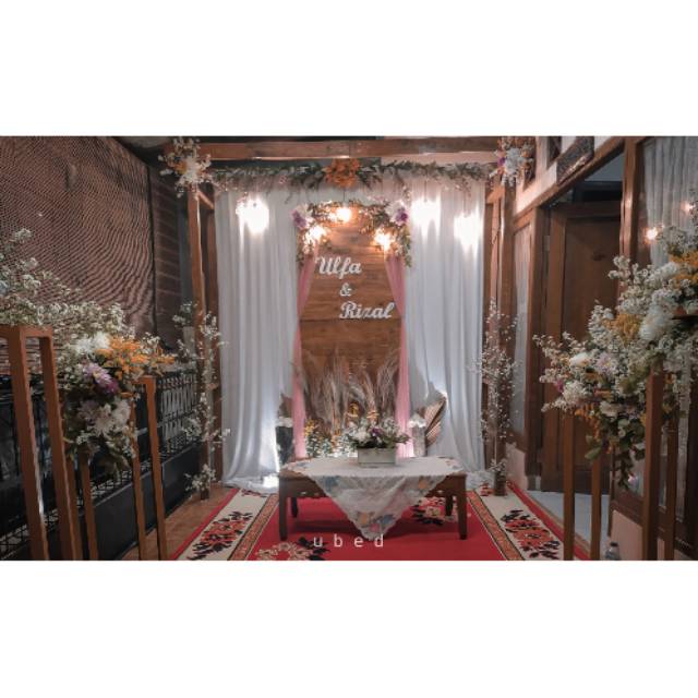 Dekorasi photo booth, jasa dekorasi wedding, jasa dekorasi engagement