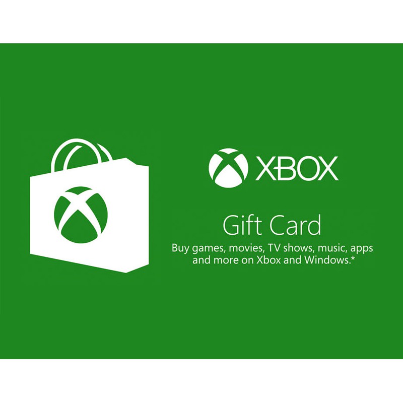 how to get xbox live with a gift card