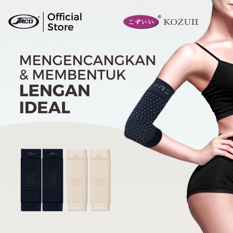 Kozuii Arm Sport Black korset Lengan Jaco Original