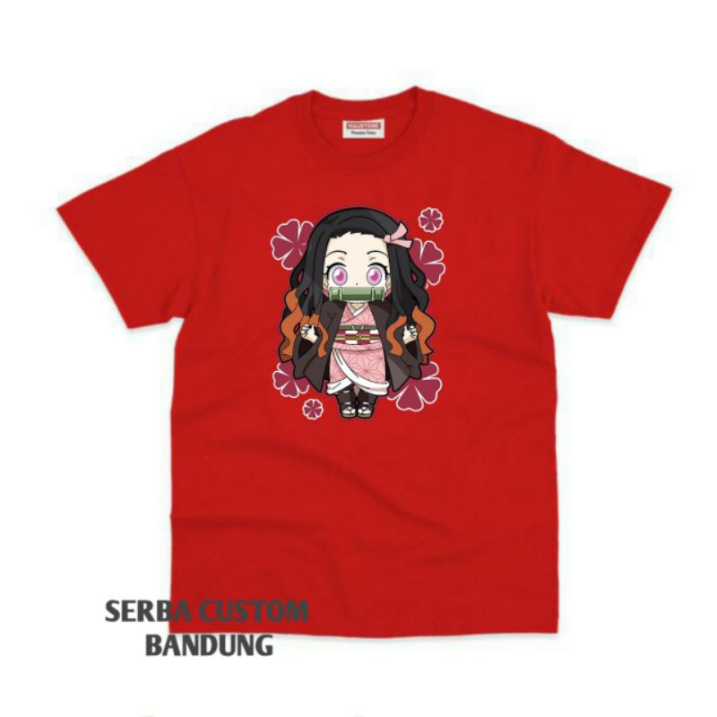 BAJU/KAOS NEZUKO KAMADO DEMON SLAYER BAHAN PREMIUM