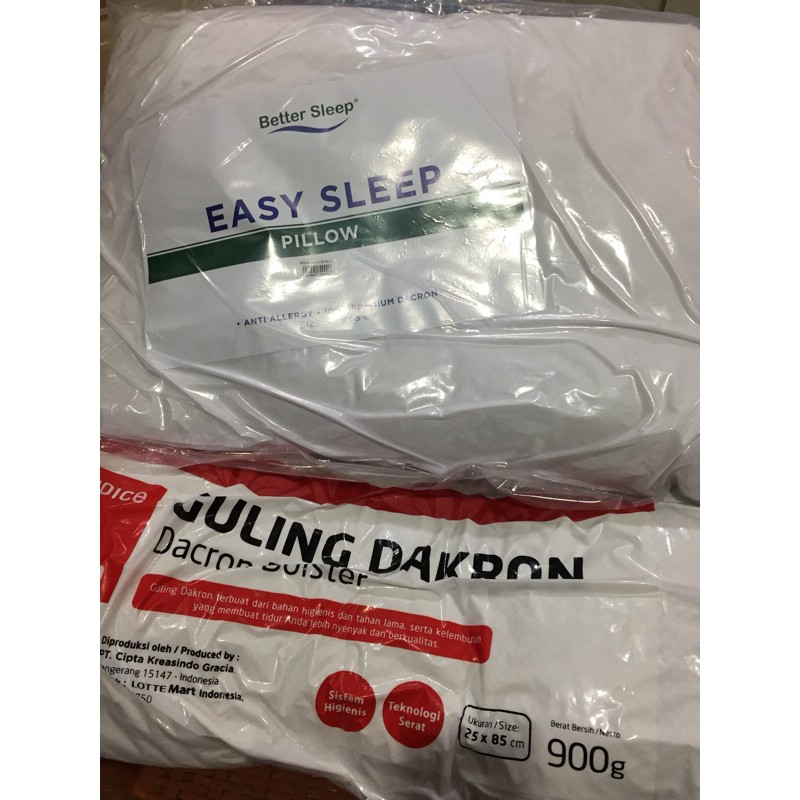 Bantal / Guling Premium Dacron Pilow