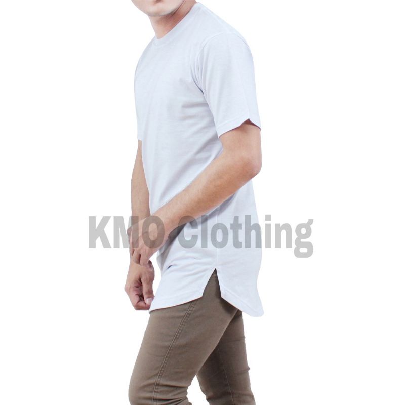 KMO Kaos Longline Kaos Kurta Pria Kaos Muslim Kaos Polos Pria Kaos Muslim