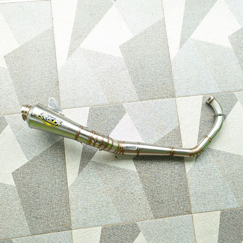 Knalpot RKM FU 200cc/bebasan Ex Samping atau Ex tengah