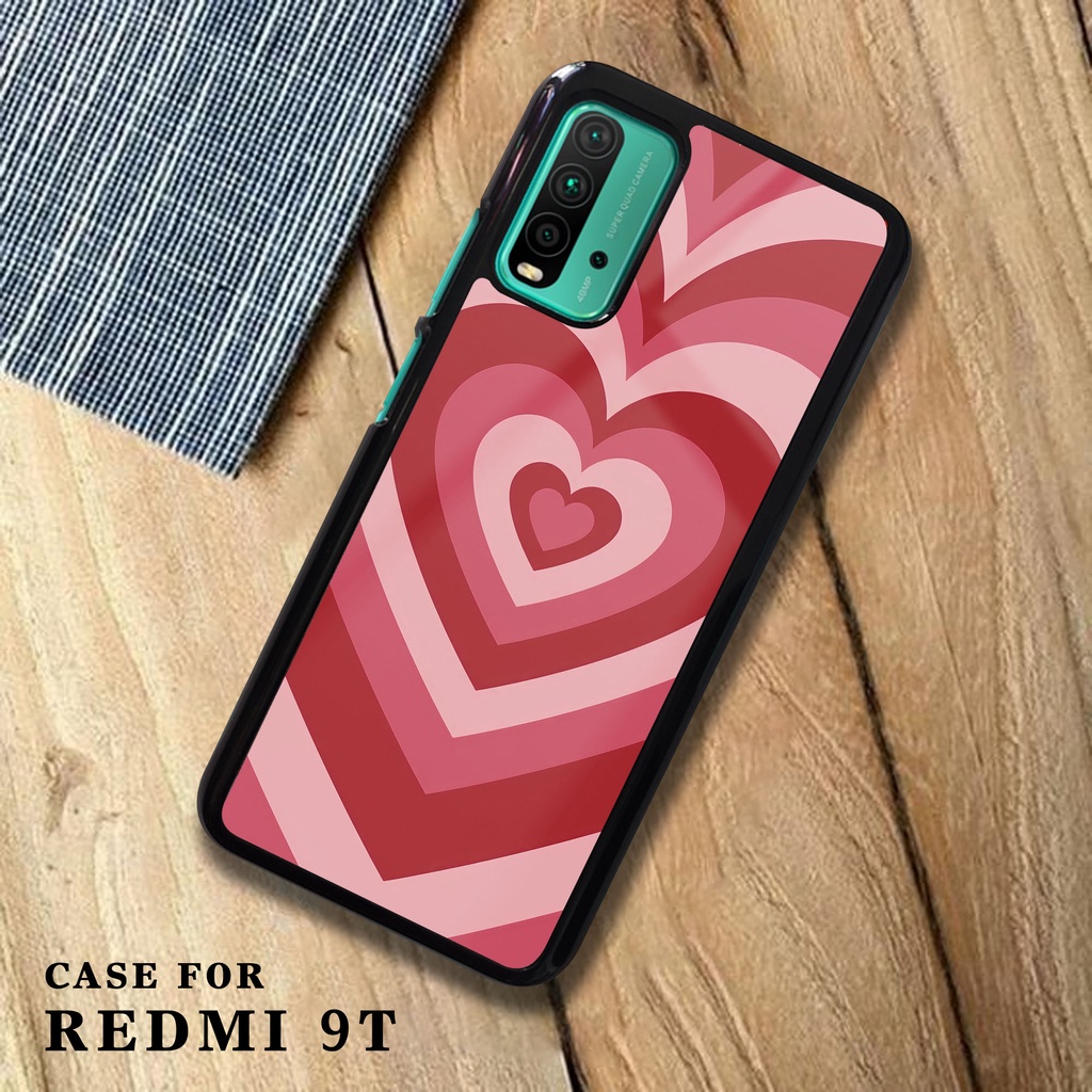 Case XIAOMI REDMI 9T - Casing REDMI 9T [ LOVE ] Silikon REDMI 9T  - Case Hp - Case Mewah - Cassing H