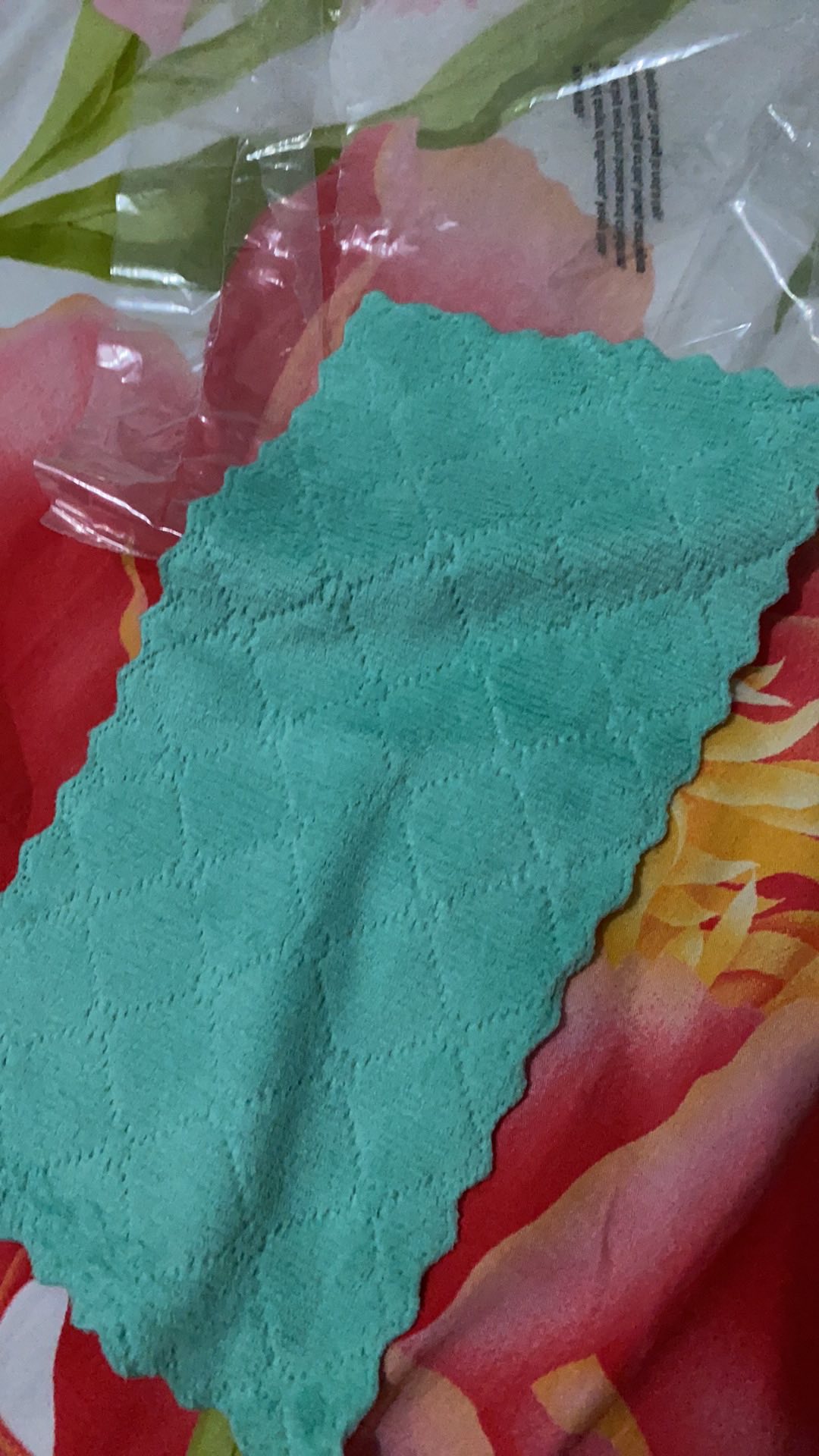 Kain Lap Piring Anti Minyak Lap Cuci Sendok Kaca Panci Dapur Bahan Microfiber Lav