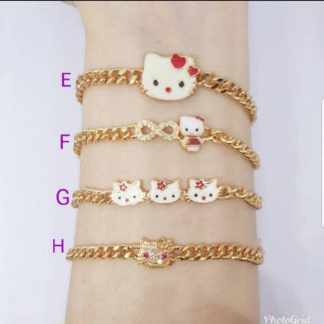 Gelang Rantai GRA-06 korea anak-anak xuping uk 14cm