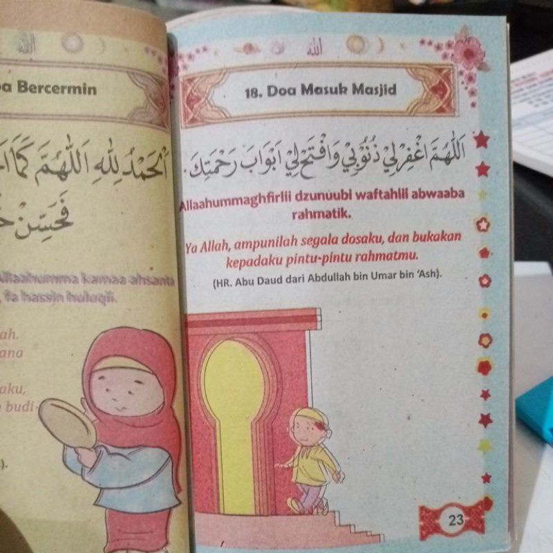 Buku Tuntunan Do'a Anak Sehari-hari Untuk Anak Sholeh Warna (15×12cm)