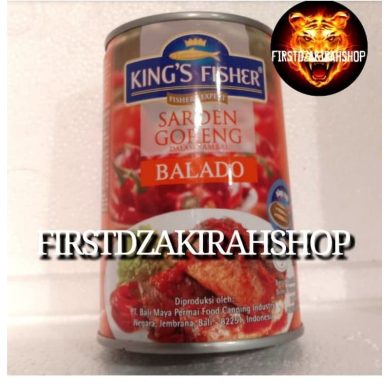 

King's fisher sarden goreng balado 280gr