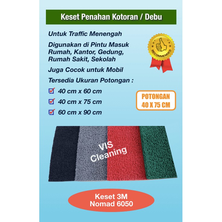 Karpet / Keset Mie 3M Nomad 6050 ukuran 40 x 75 cm