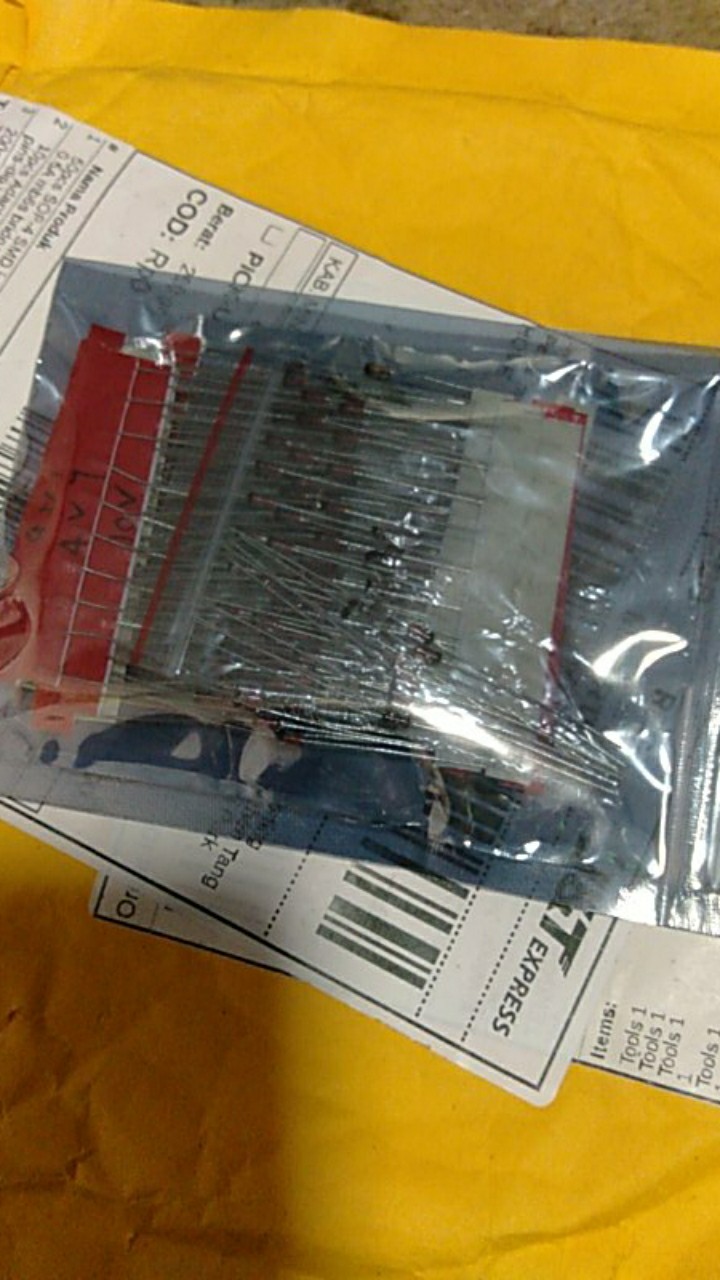 1 / 2w 0,5w Regulator 140pcs Zener Diode Aneka Assortment Set Kit Elektronik Baru Diy