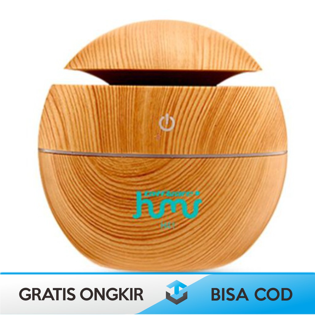 HUMIDIFIER DIFFUSER AROMATERAPI HUMI H41 KAYU ORIGINAL TAFFWARE PORTABLE - AIR HUMIDIFIER PORTABLE