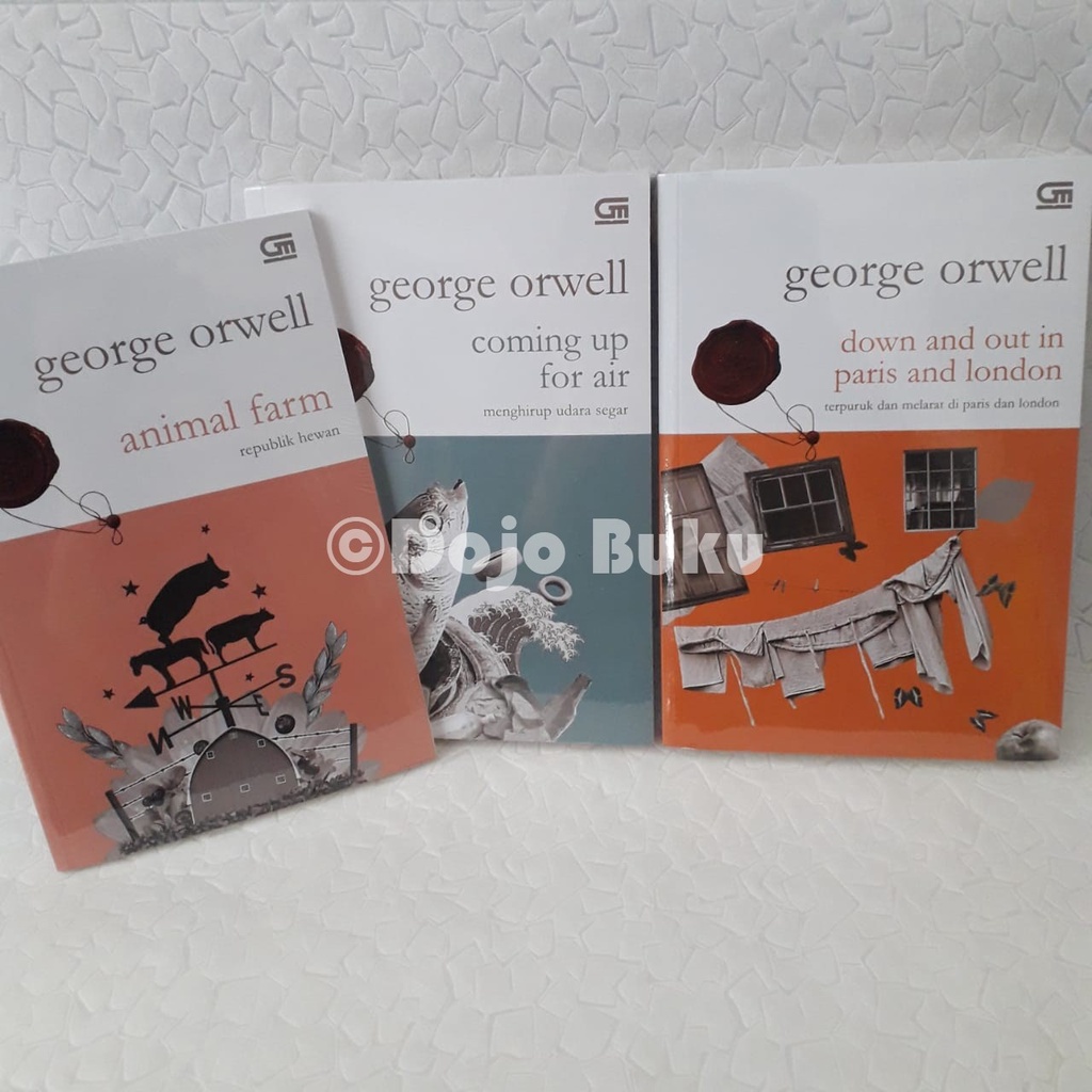 Paket Buku Novel Karya George Orwell