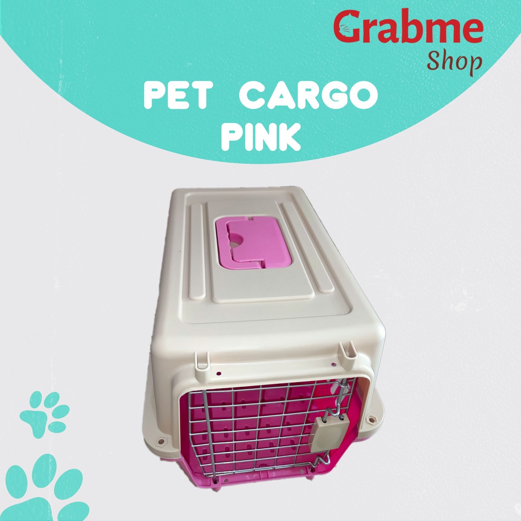 Pet Carrier / Pet Cargo Kucing / Anjing dan Hewan Peliharaan