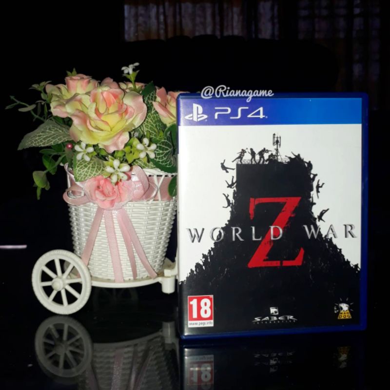 BD Kaset PS4 World War Z Game CD PS 4 Original Bekas Second Mulus