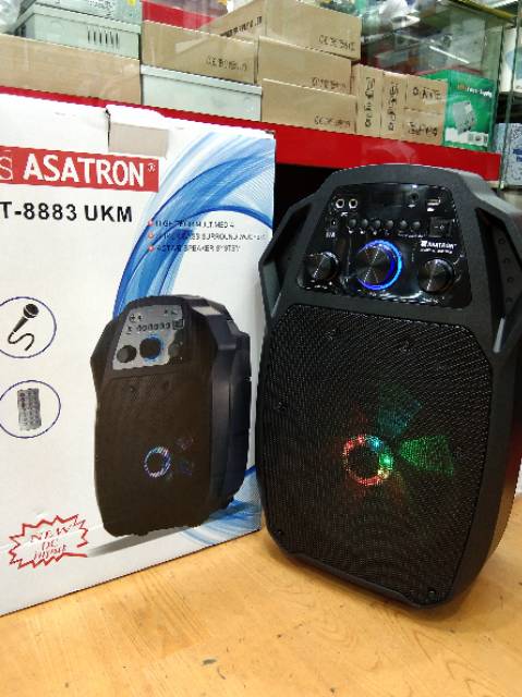 SPEAKER AKTIF ASATRON HT -8883UKM BLUETOOTH