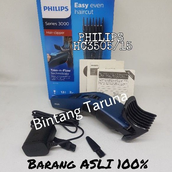 Alat cukur rambut Philips HC3505/15 Hair Clipper Philips series 3000 Original