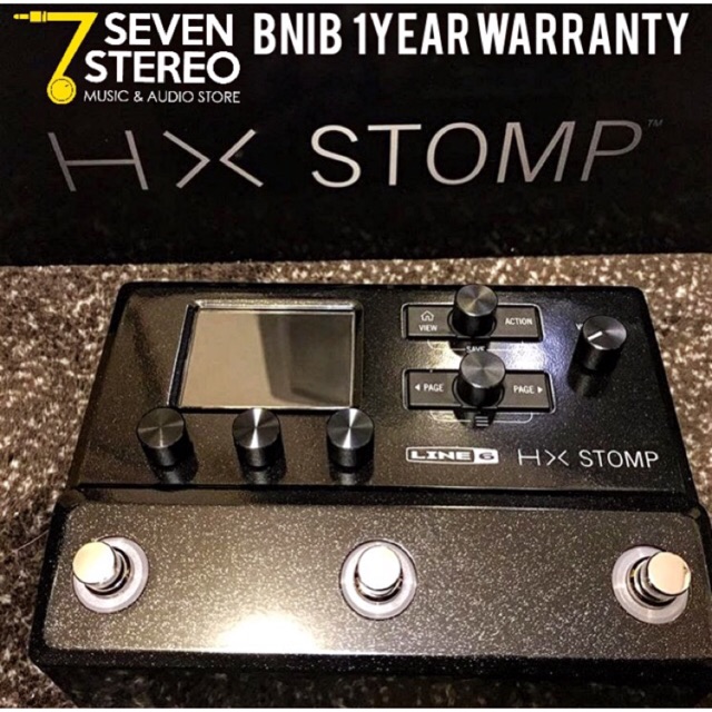 Line 6 Helix Stomp Compact Professional Guitar Processor