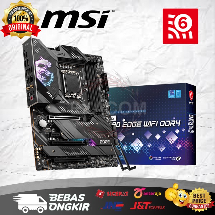Motherboard MSI Z690 Edge Wifi - LGA 1700 , DDR4 , Z690