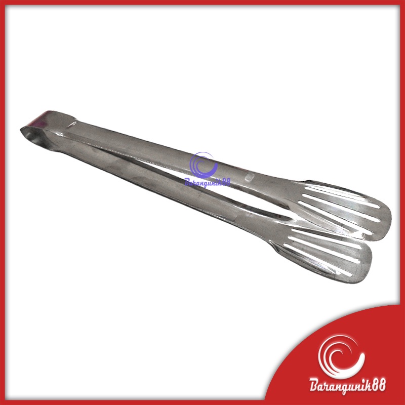 Capitan Stainless Steel / Penjepit Capit Jepit Makanan Kue Gorengan Panggangan Grill BBQ Stainless