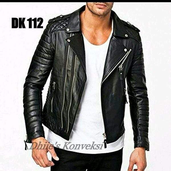 jaket ramones semi kulit pria &Jaket kulit. jaket kulit garut.  jaket kulit motor. jaket motor.