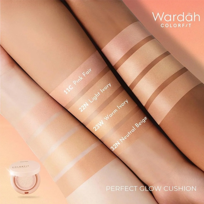 Wardah Colorfit Perfect Glow Cushion