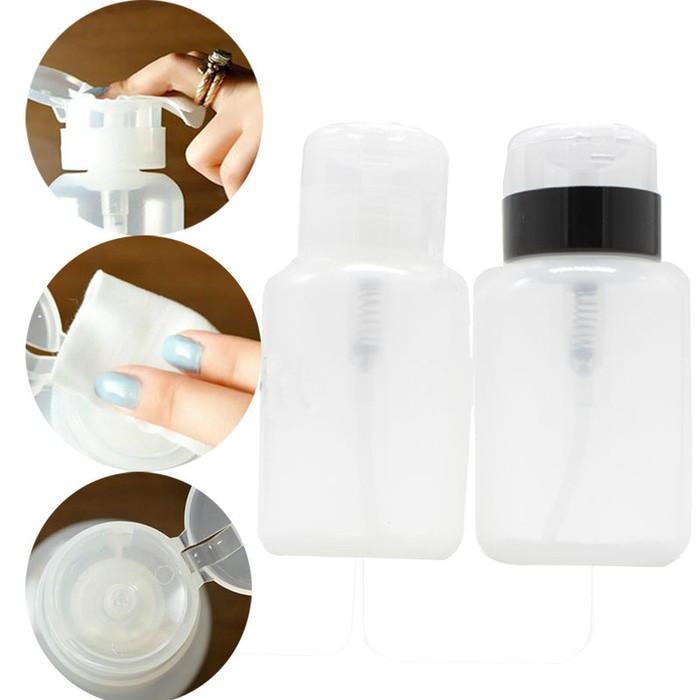 pump bottle botol aceton botol aceton pumping bottle nail