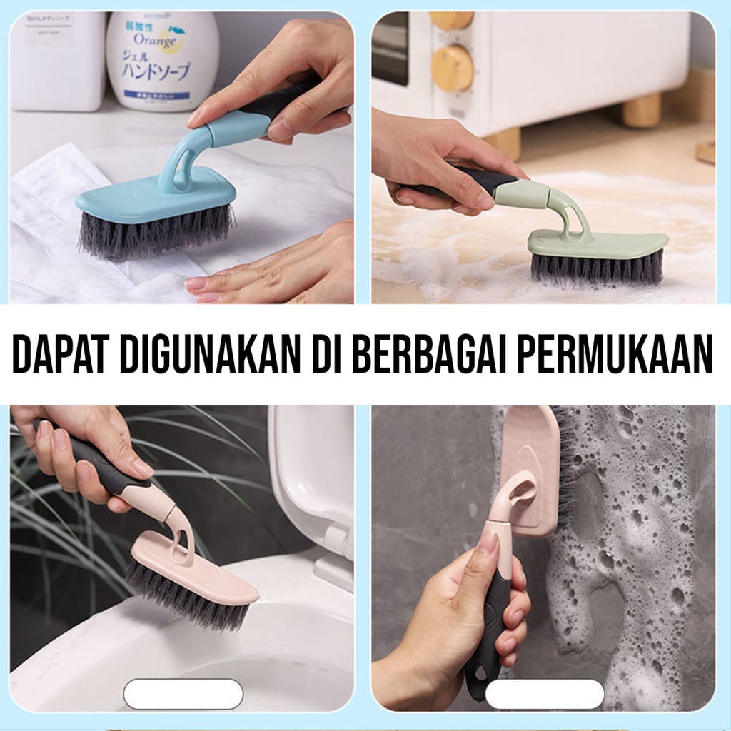 ~ PIYOSHI08 ~ Sikat Serbaguna Pembersih Lantai Dinding Kamar Mandi Alat Dapur Sepatu Baju PR94