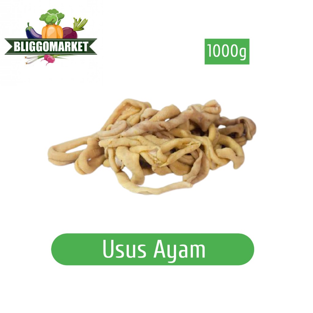 

Usus Ayam Broiler Fresh (Bliggomarket)