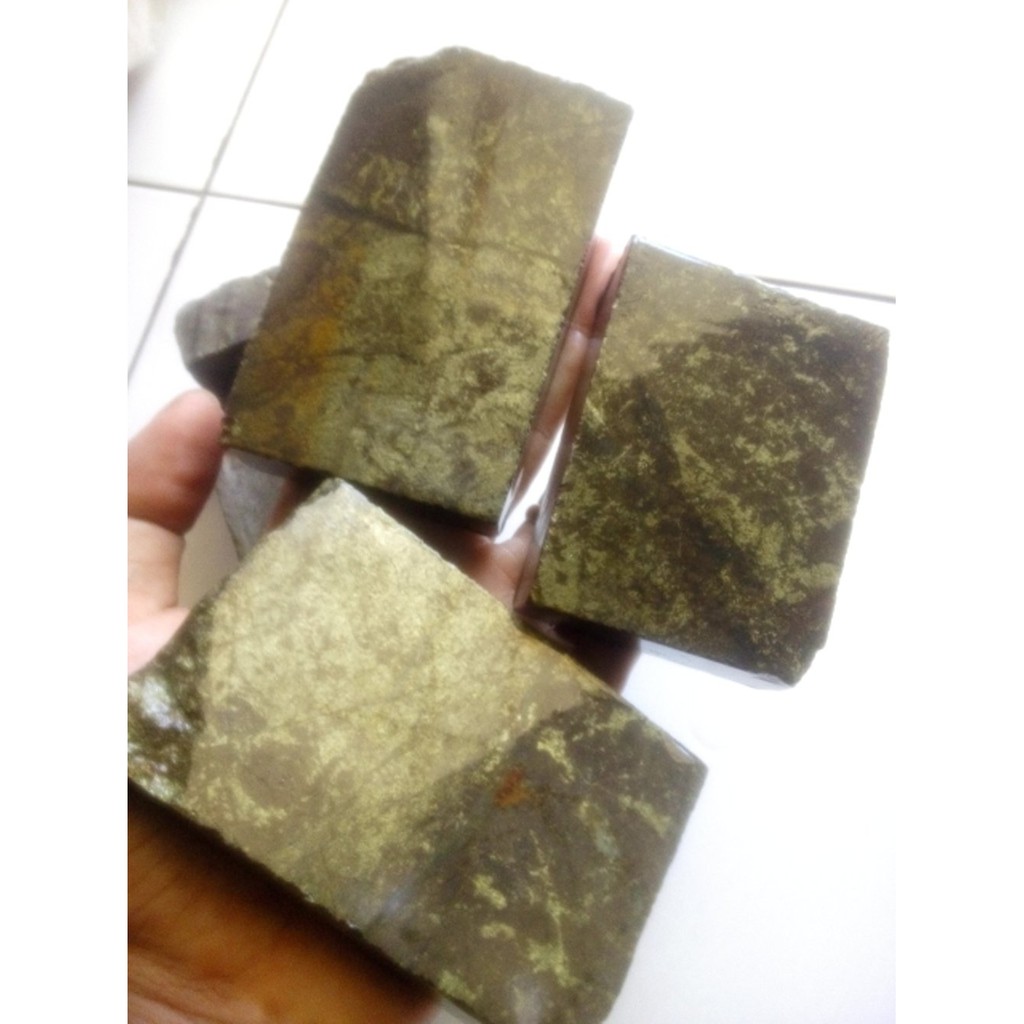 ORIGINAL Rough badar emas timika papua asli - bahan bongkahan batu akik