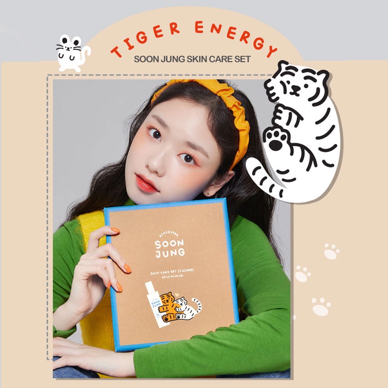 ETUDE HOUSE Tiger Energy Soon Jung Skin Care Set 5items [ETUDE x MUZIK TIGER]