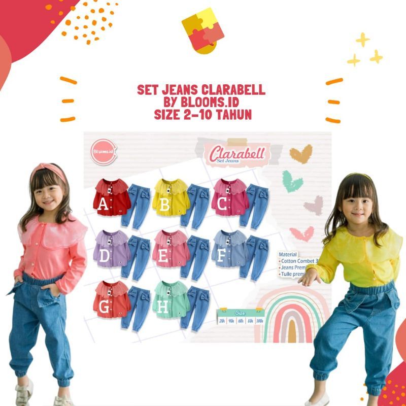 Setelan Clarabel by blooms.id