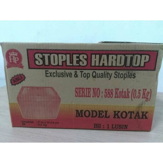Toples Hardtop 588 Kotak (500g)
