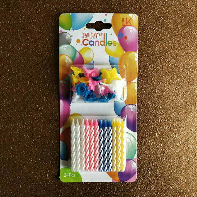 Lilin Ulang Tahun LK / Party Candles / Papermint Candle